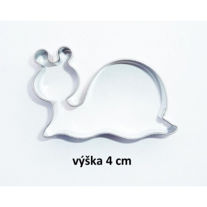 Nerezová formička vykrajovací Šnek 4cm