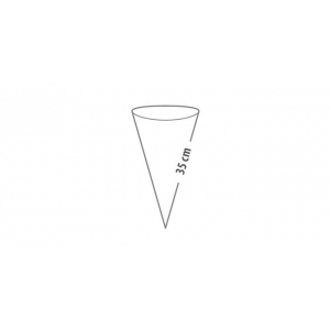 Tescoma plátěný zdobicí sáček Delícia 35 cm se 6 tryskami (630487)