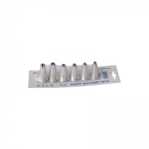 Sada zdobicích 6 špiček- zubaté