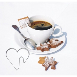 Vykrajovátko srdíčko s výkrojem na hrnek 6031