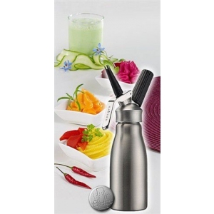 Šlehačková láhev Kayser INOX 1.0 l