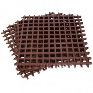 Plastová sestavovací rohož sada 4 Ks 25x25 cm