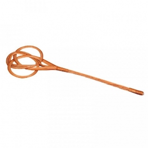 Klepač na koberce 77cm proutěný lakovaný