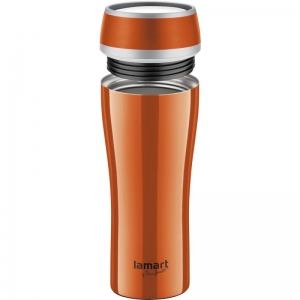 Lamart Termohrnek 0,4 l oranžový FLAC LT4026
