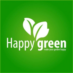 Happy Green Gril Round