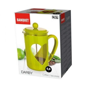 Banquet Konvice na kávu DARBY zelený 800ml A01245