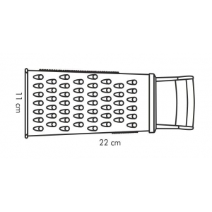 Tescoma Struhadlo s plastovou rukojetí Handy, velké (643782)