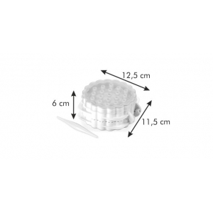 Tescoma Tvořítko na plněné mřížkové pečivo Delícia, 3 dekory (630881)