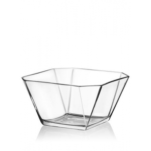 Karen Skleněná mísa salátová 19,6x19,6 cm