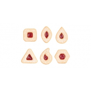 Tescoma Delícia 630933 Vykrajovátka na linecké moderní 6 ks