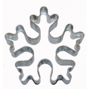 Formička vykrajovací sněhová vločka střední 6 cm