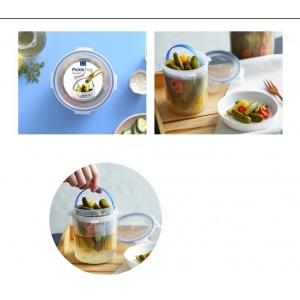 Lock&Lock HPL932DT Dóza kulatá s vyjímatelným košíčkem 0,7 l