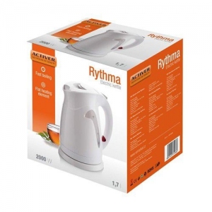 Rychlovarná konvice Rythma bílá 1,7 l