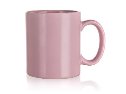 hrnek 350ml MAT RŮŽ sv. keramický