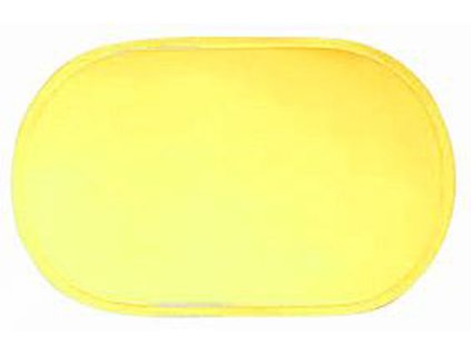 Plastové prostírání ovál TORO 29x44cm žluté